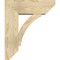 Ekena Millwork Thorton Slat Rough Sawn Bracket w/ Offset Brace, Douglas Fir, 8"W x 22"D x 26"H BKT0806X22X26THR06RDF - alternate 2